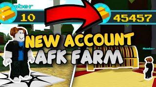 NOOB to PRO Afk Farm Tutorial on a NEW ACCOUNT in Build a Boat