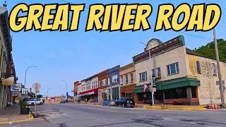 Historic Lansing Iowa  Scenic (Great River Road) Drive