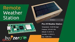 Remote Weather Station - Solar powered Pico W SoftAP