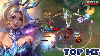 Wild Rift Miss Fortune - Top  Miss Fortune  Battle Bunny Miss Fortune Gameplay Rank Master