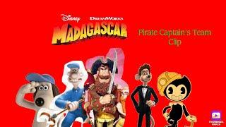 Madagascar (MegaZeroX) Style Pirate Captain’s Team Clip