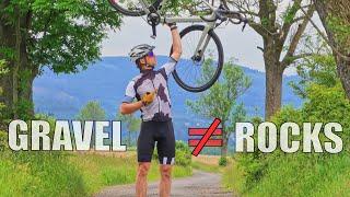 Gravel bike vs. endurance road bike on singletrack, gravel road and tarmac. Quick guide.