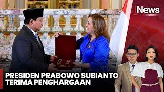 Presiden Prabowo Terima Penghargaan Tertinggi Peru, Diserahkan Presiden Boluarte - iNews Pagi 16/11