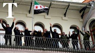 Syrian embassy in Moscow raises rebel flag