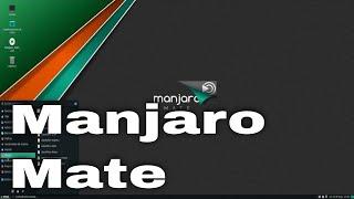 PRUEBO POR PRIMERA VEZ MANJARO CON ESCRITORIO MATE (SPOILER NO SALE DEMASIADO BIEN)