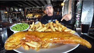 "I'VE NEVER SEEN A WINNER" The MOST FAMOUS FISH & CHIPS CHALLENGE IN THE USA!