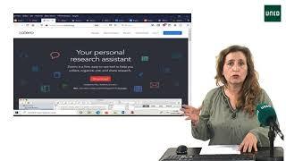 Cómo acceder y registrarse en Zotero. Funcionalidades.