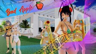 {MMD//HDXD} Rias from High School D×D and Friends and  Special Guest  - Bad Apple 