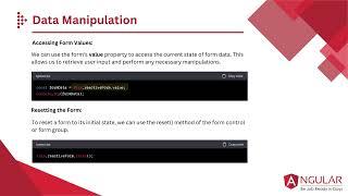 Handling Form Submission And Data Manipulation In Angular | Chapter 6.6/10 | LearnCodeExpress