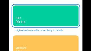 How to change refresh rate on xiaomi mobile #shorts #pinkuneog