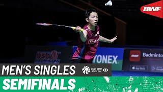 YONEX US Open 2024 | Lei Lan Xi (CHN) [4] vs. Koki Watanabe (JPN) [2] | SF