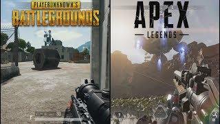 Apex Legends VS PUBG | Direct Comparison ( Gameplay 2020 )