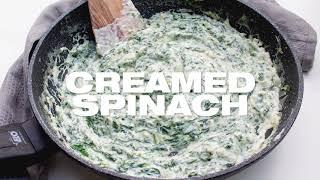 Quick Creamed Spinach with Cream Cheese Recipe