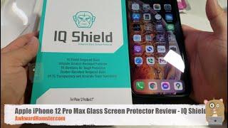 Apple iPhone 12 Pro Max Glass Screen Protector Review - IQ Shield