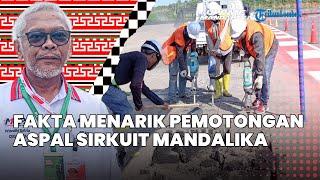 3 Fakta Menarik Proses Pemotongan Aspal Sirkuit Mandalika Jelang GT Fanatec Asia