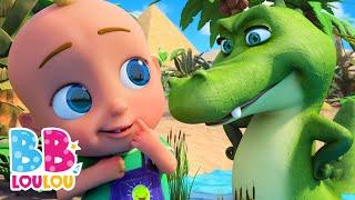 Ah ! Les crocodiles -  Chansons et Comptines pour Bébé | Comptines à gestes pour bébés | BB LouLou