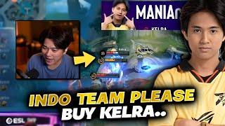 When JONATHAN LIANDI reacts to Kelra Almost SAVAGE against ONIC Esports...