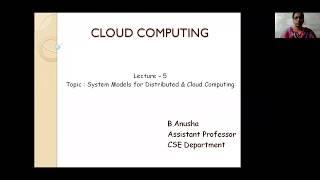 System Models for Distributed & Cloud Computing