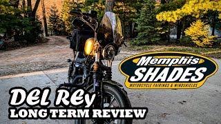 Memphis Shades Del Rey Sportshield Long-term Review  - Harley Sportster