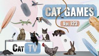 CAT Games | Ultimate Cat TV Compilation Vol 123 | 8 HOURS  