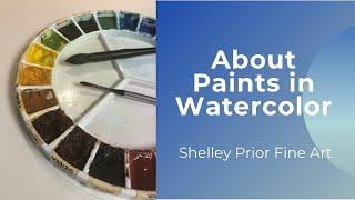 About Paints in Watercolors