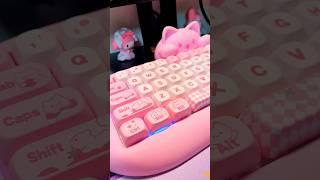 How Is This Keyboard So CUTE?!  Pastel Pink Aesthetic