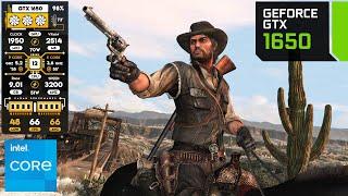 GTX 1650 - Red Dead Redemption PC - 1080p Ultra Settings!