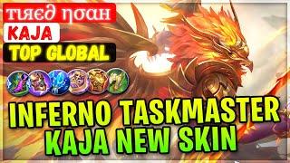 Inferno Taskmaster Kaja, New Epic Skin Gameplay [ Top Global Kaja ] тιяє∂ ησαн Mobile Legends Build