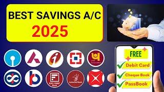 10 Best Savings Accounts 2025 | Best Savings Account 2025 | High Interest with Zero Balance Accounts