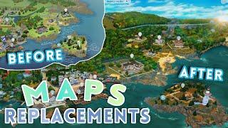 you NEED these CUSTOM MAPS in your sims 4 game! | The sims 4: custom maps + how to download 