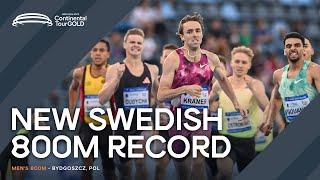 Kramer runs 1:44.08 to win 800m in Bydgoszcz | Continental Tour Gold 2024