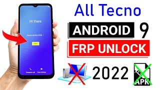 All Tecno FRP BYPASS 2022 (without pc)