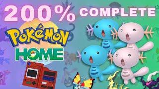 The HARDEST Pokémon HOME Pokédex Challenge - The Ultimate Pokedex