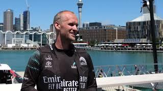 Cup Spy: Interview - Josh Junior - Emirates Team NZ - AC40 - Day 63 - Barcelona - February 5, 2024