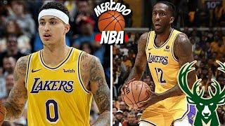 K.Kuzma DE VOLTA ao Lakers - T.Prince ASSINA com o Bucks / Mercado NBA