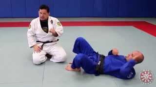 Armbar Escape from Guard (Saulo Ribeiro - BJJLibrary.com)