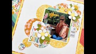 Scrapbook Layout # 329 (Mercy Tiara Kits/Summer Lovin')