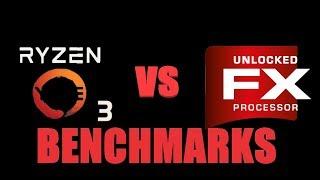 Ryzen 1300X Vs AMD FX 8350 Benchmark Score