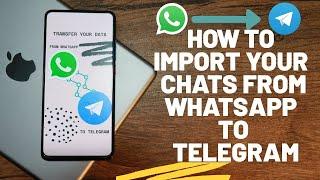 How to import your chats from WhatsApp to Telegram? WhatsApp से Telegram पर Chats कैसे Import करें ?