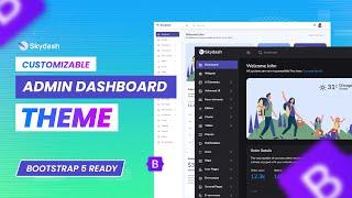 Skydash Bootstrap Admin Dashboard with Light & Dark Theme