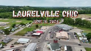 Laurelville Ohio June 14, 2024 drone view in 4K