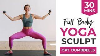 30-Minute Yoga Sculpt (Full Body Workout)