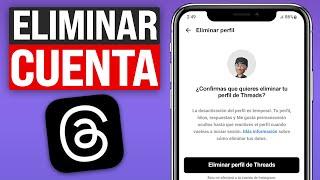 Cómo ELIMINAR una CUENTA de THREADS - Borrar Perfil de Threads