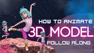 Add Animations to 3D Models | Blender, Mixamo, Three.js