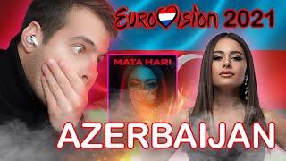 GREEK GUY REACTS TO AZERBAIJAN'S EUROVISION 2021 SONG | Efendi - Mata Hari