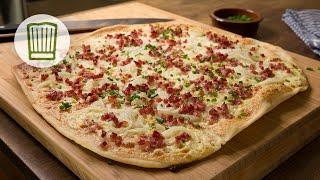 Schneller Flammkuchen Rezept #chefkoch