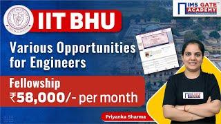 IIT BHU various Opportunities for Engineers | IIT BHU Internship for B.Tech | Priyanka Sharma