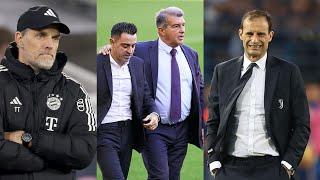 Barcelona to sack Xavi? Tuchel to leave Bayern | Juventus sack Allegri | FULL MANAGER LAFDA