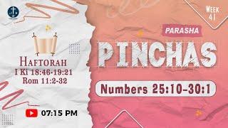 SHABBAT SERVICE | PARASHA PINCHAS | PAS. JOHN RUBAN | 26.07.2024