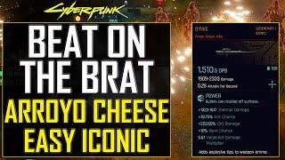 Beat on the brat: ARROYO cheese - How to beat Buck - Easy Iconic Sniper O'Five - Cyberpunk 2077